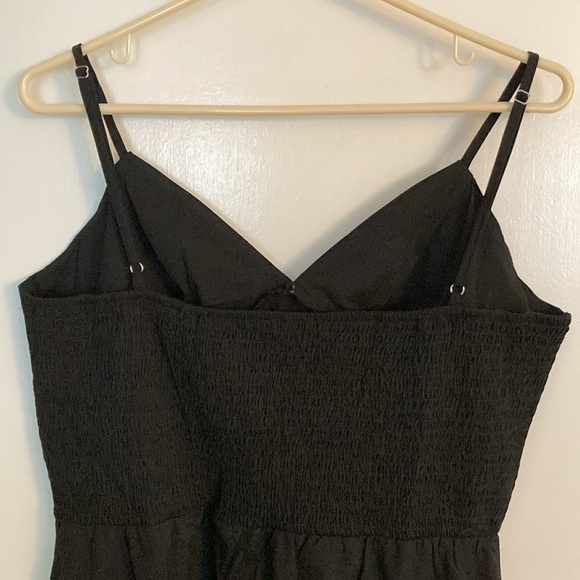 SPRIME Sleeveless V Neck, Side Slit, Black Dress, Size XXL - Picture 4 of 7